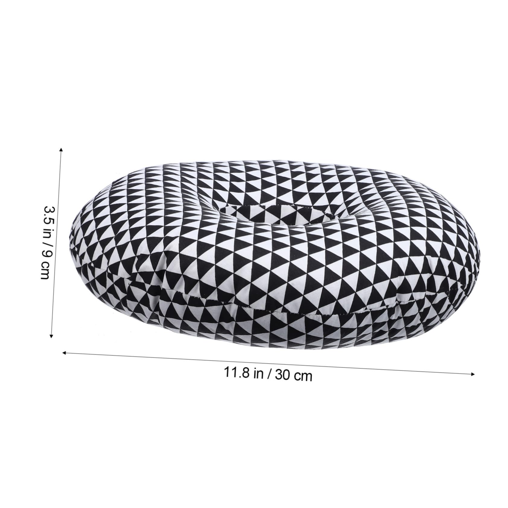 Cabilock Donut Pillow for Ear Memory Foam Pillow Ear Hole for Comfortable Sleep