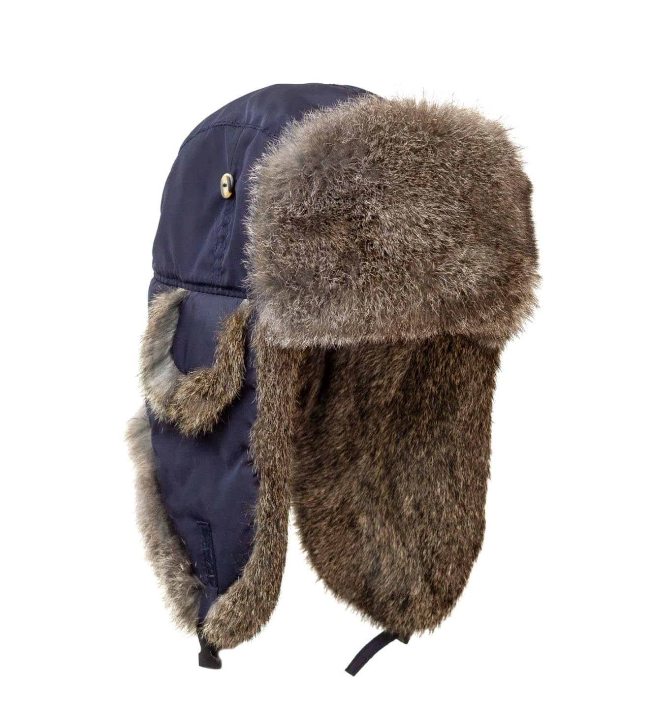 Mad Bomber Original with Rabbit Fur and Recycled Lining