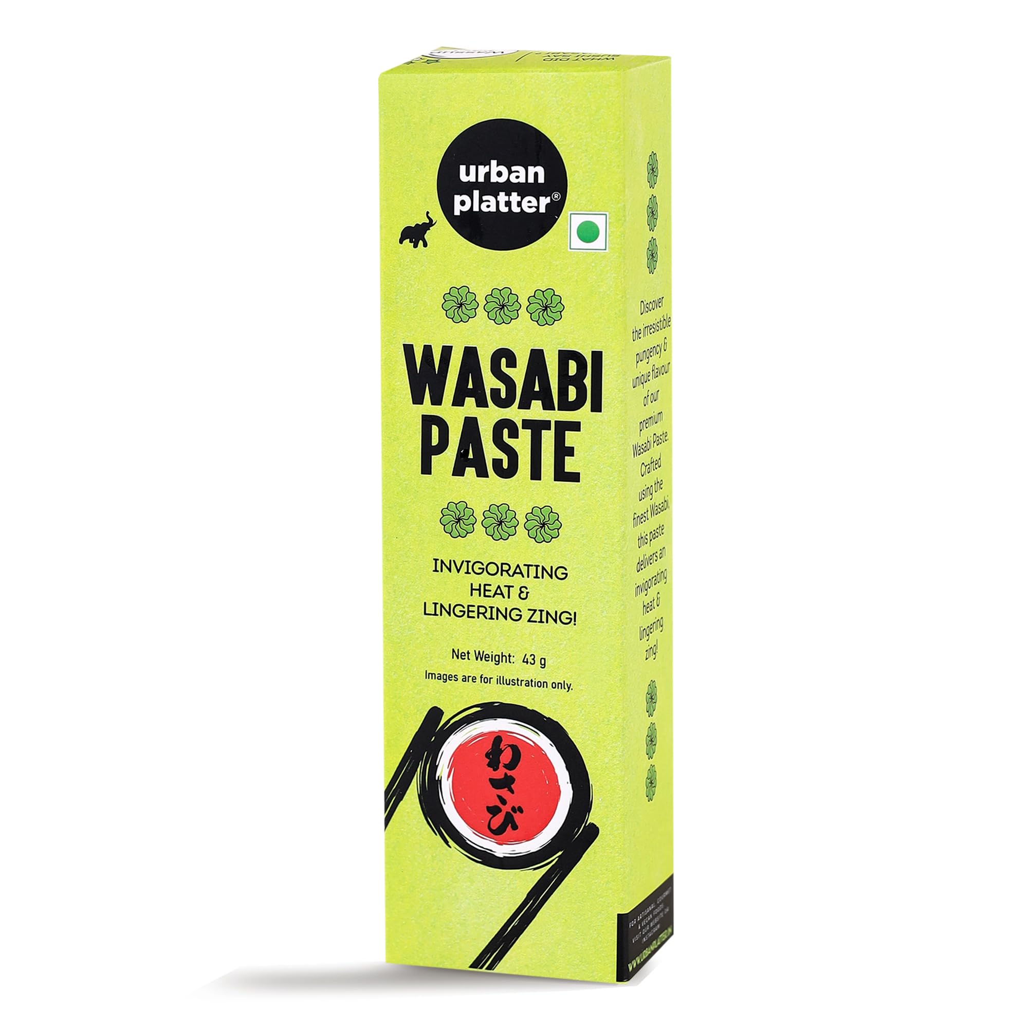 urban platter Premium Wasabi Paste, 43Gram (Elevate Your Sushi Experience With Lingering Zing) (B0CMQBBDSF) Amazon Price History, Amazon Price Tracker