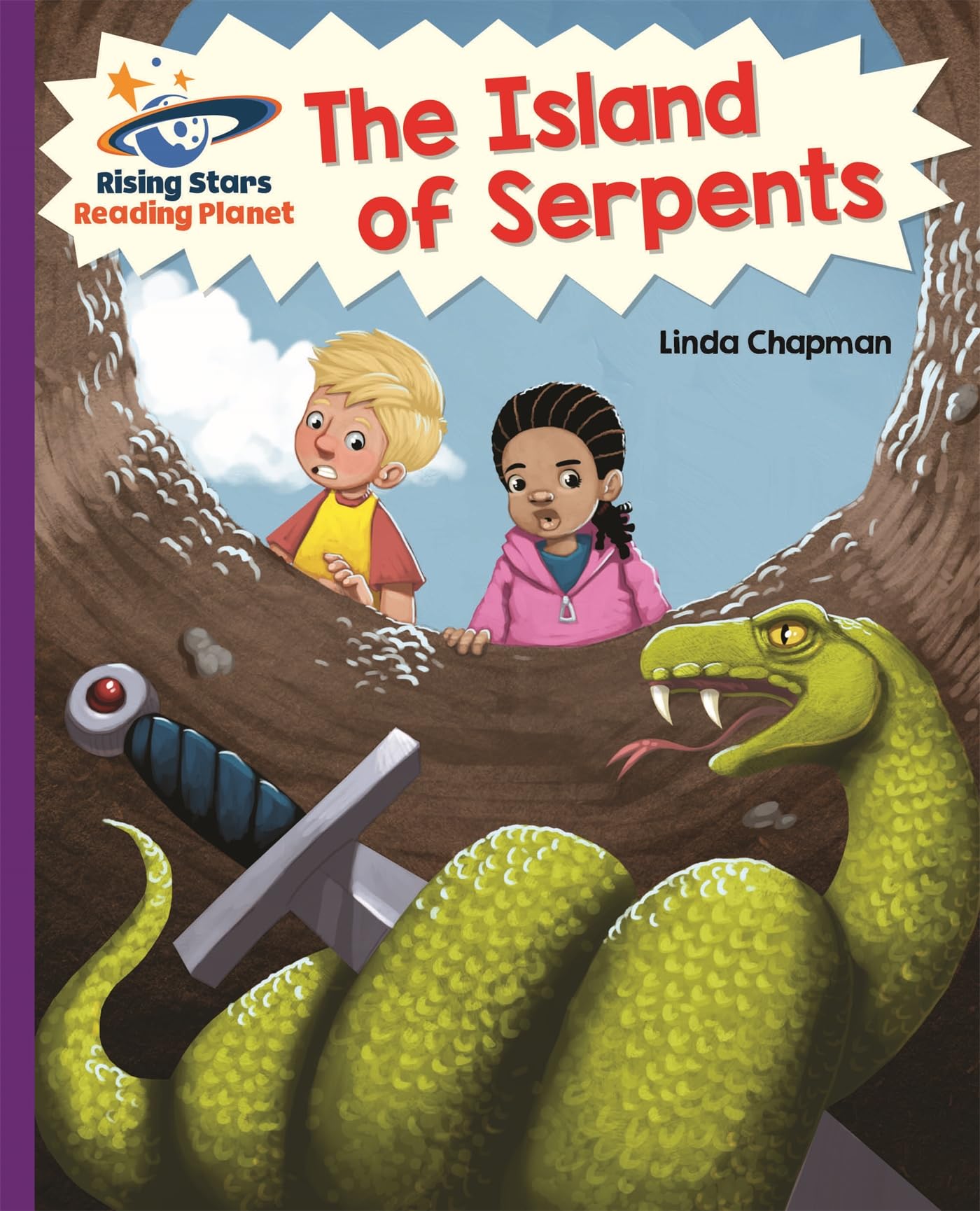 Reading Planet - The Island of Serpents - Purple: Galaxy (Rising Stars Reading Planet)