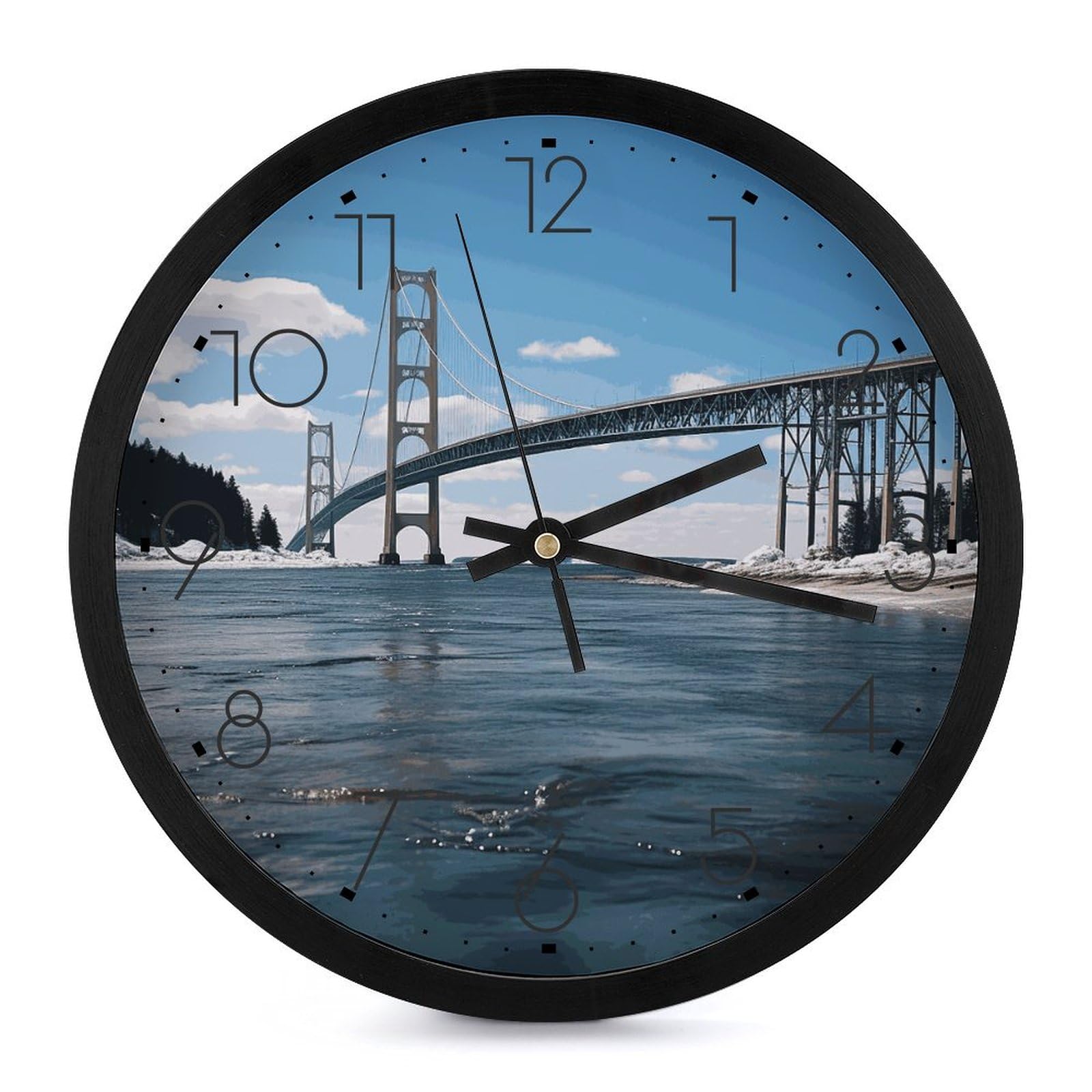 Horloge murale pour chambre d'enfant garantissant calme et douceur