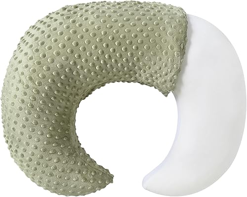 Miniatura 1 de Almohada de lactancia de talla grande para lactancia materna, almohada de lactancia y posicionador con funda de primera calidad para lactancia