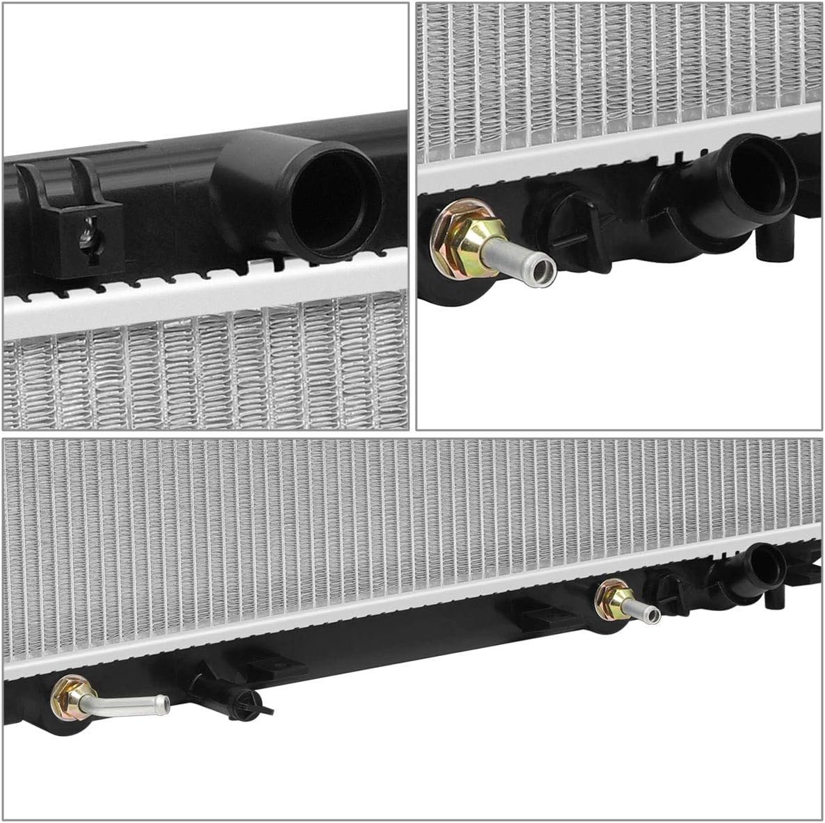 DPI-2572 Full Aluminum Core Cooling Radiator Compatible with 03-05 Honda Civic Hybrid AT