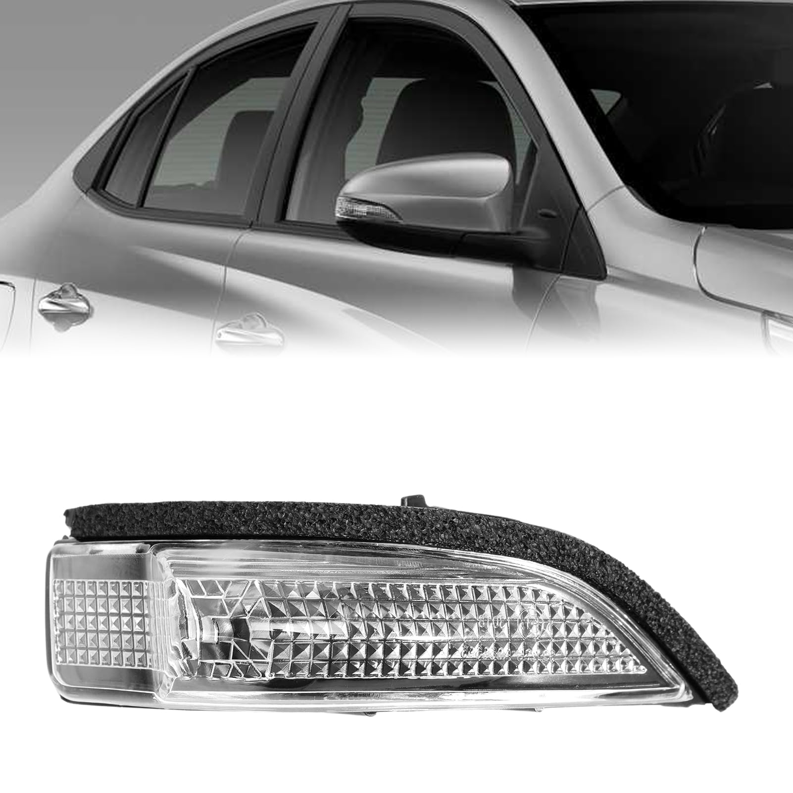 1 pièce Fléchette de direction droite pour rétroviseur latéral pour YARIS (XP13) 2011-2020 (côté passager) 817310D080 817300D080