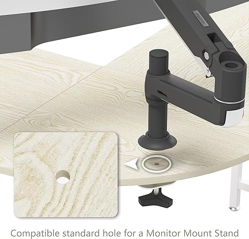 Miniatura 7 de Weehom Escritorio reversible en forma de L con estantes, escritorio de esquina grande para computadora, escritorio de juegos para oficina en casa,