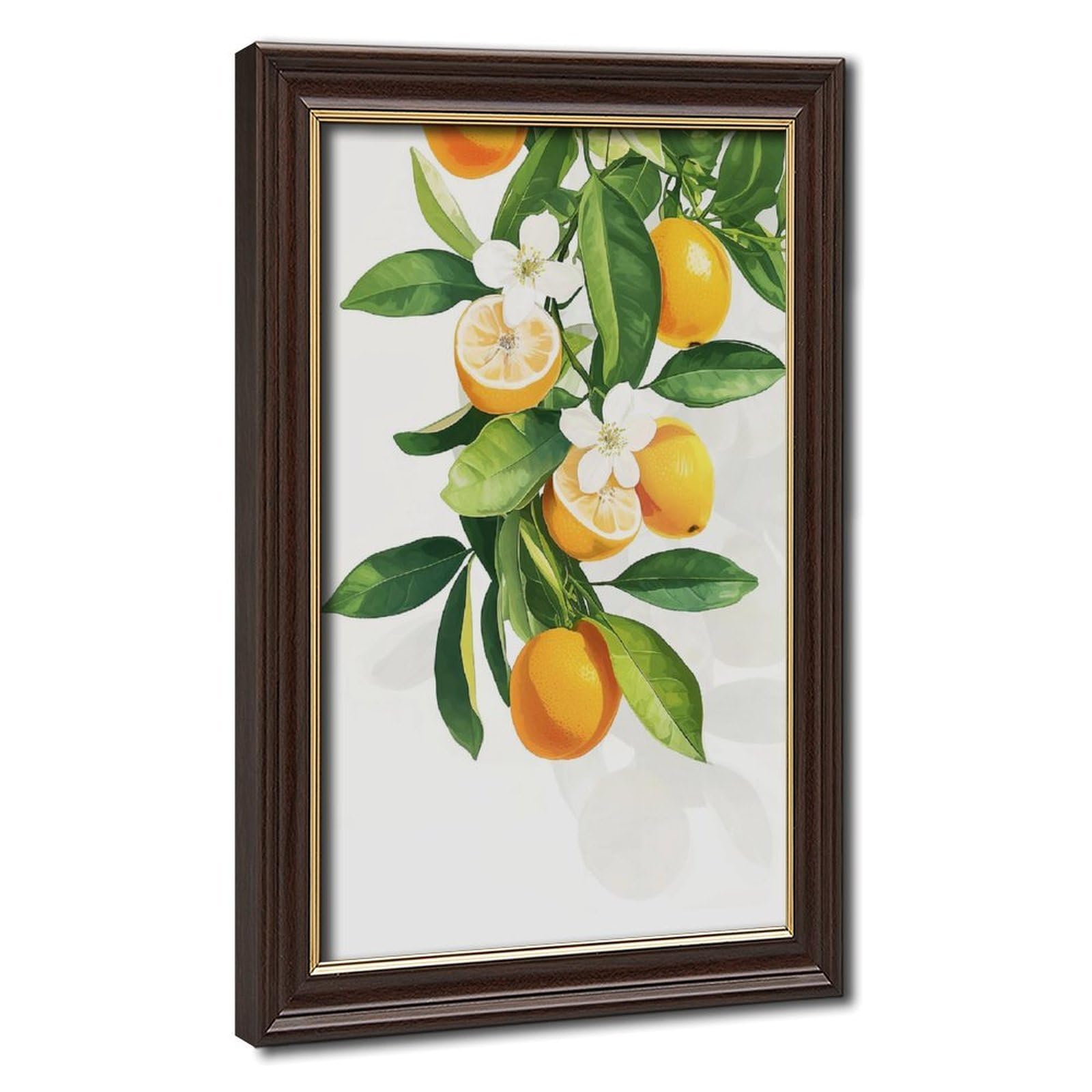 Bareronor Botanical Oranges Canvas Poster Bedroom Decor Landscape Office Room Decor Gift 20" L X 30" W