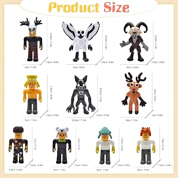 10PCS 99 Nights In The Forest Figures,99 Nights in The Forest Toys