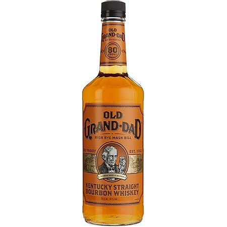 Old Grand Dad Kentucky Straight Bourbon Whiskey 1 X 0 7 L Amazon De Bier Wein Spirituosen