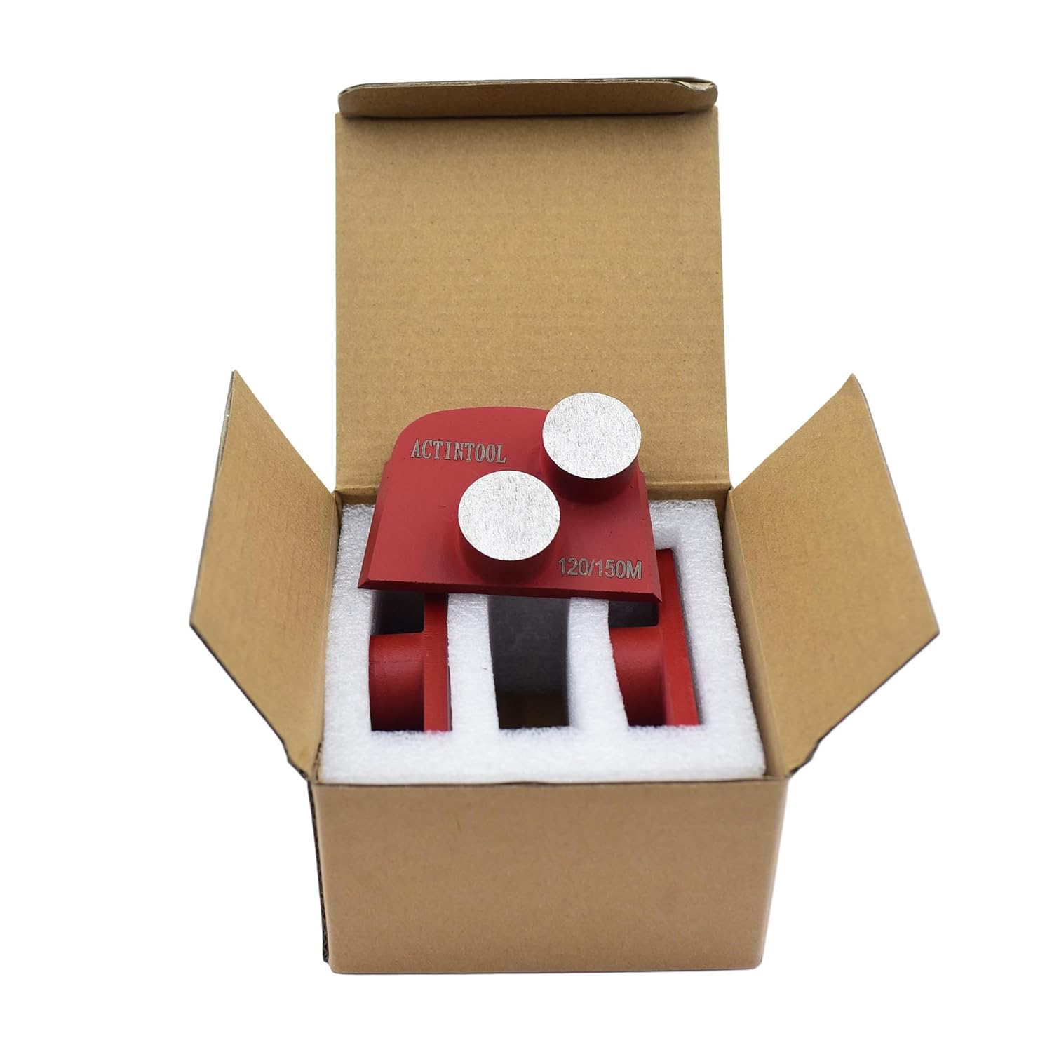 Twin Button Segment Diamnd Metal Grinding Disc for Lavina Edco Grinder (Pack of 3)