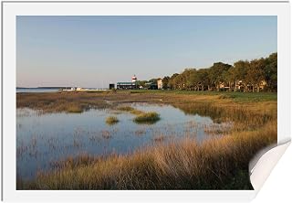 Harbour Town Golf Links Course Hole 18 PGA Harbor Photo Print Pr1230 on 28x40 cotton canvas