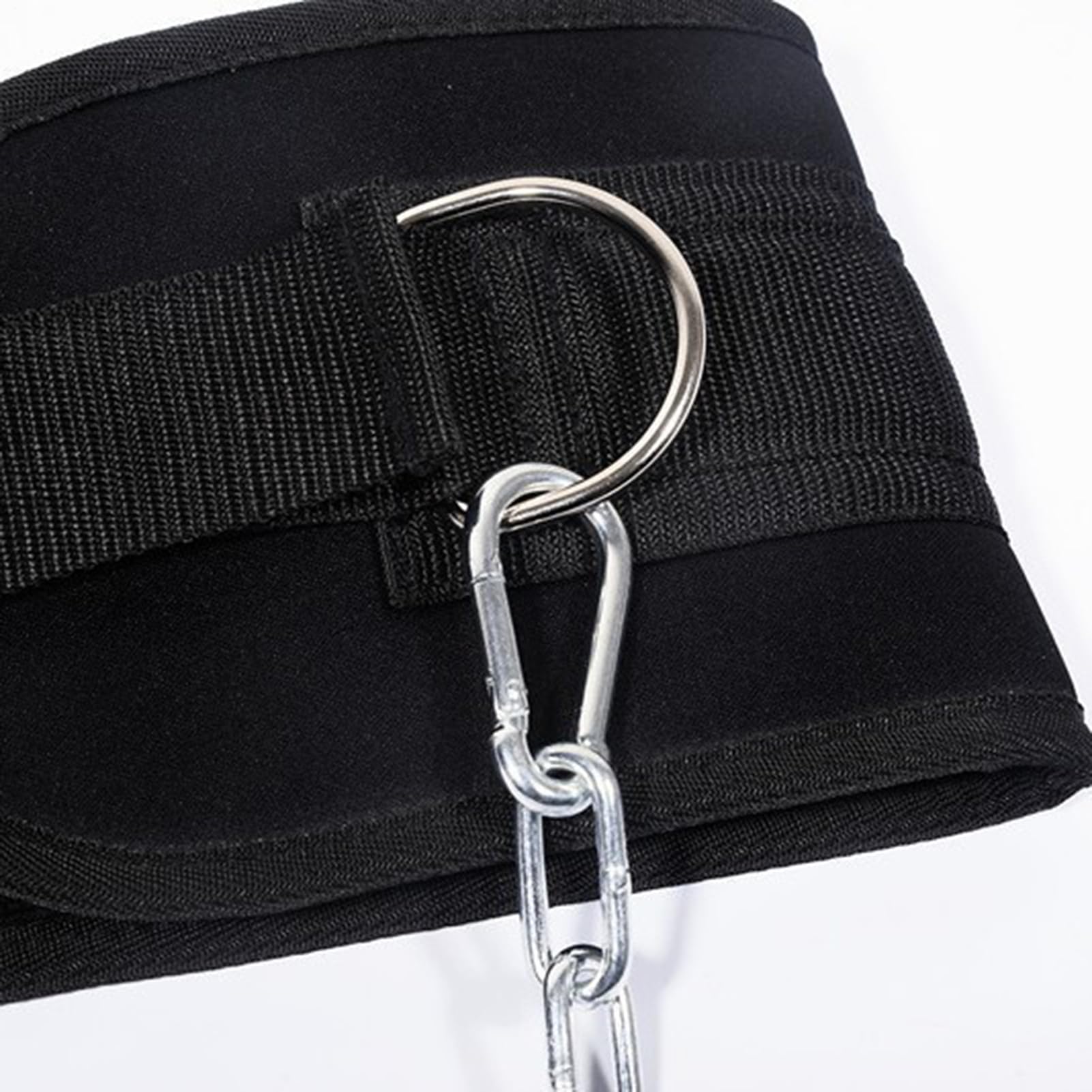Cinghia per sollevamento pesi per trazioni | Cintura per allenamento di forza per palestra,Doppio anello a D cinghia per allenamento per donne e uomini
