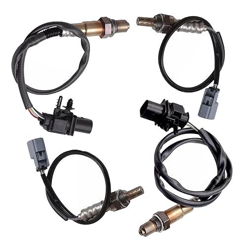 4PCS Oxygen Sensor Compatible with 5.0L 6.2L V8 Ford F150