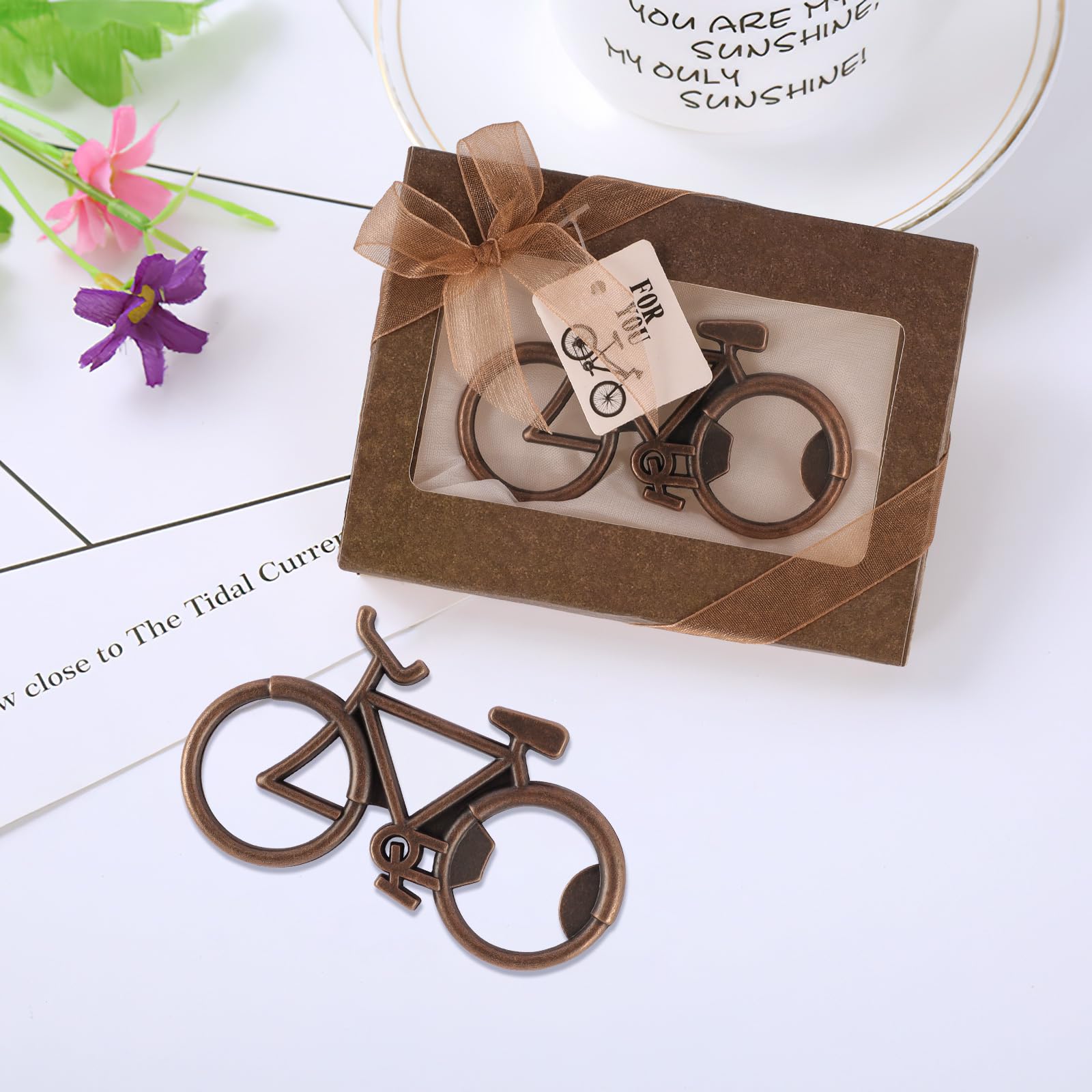 Apribottiglie Da Bicicletta In Acciaio - Regalo Originale Per Appassionati Di Birra E Ciclismo - Foto 3