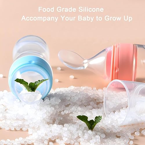Miniatura 10 de Juego de alimentación de bebé de silicona, kit de suministros de destete con ventosa y placa de automóvil, babero, cuchara, tenedor, taza, silicona