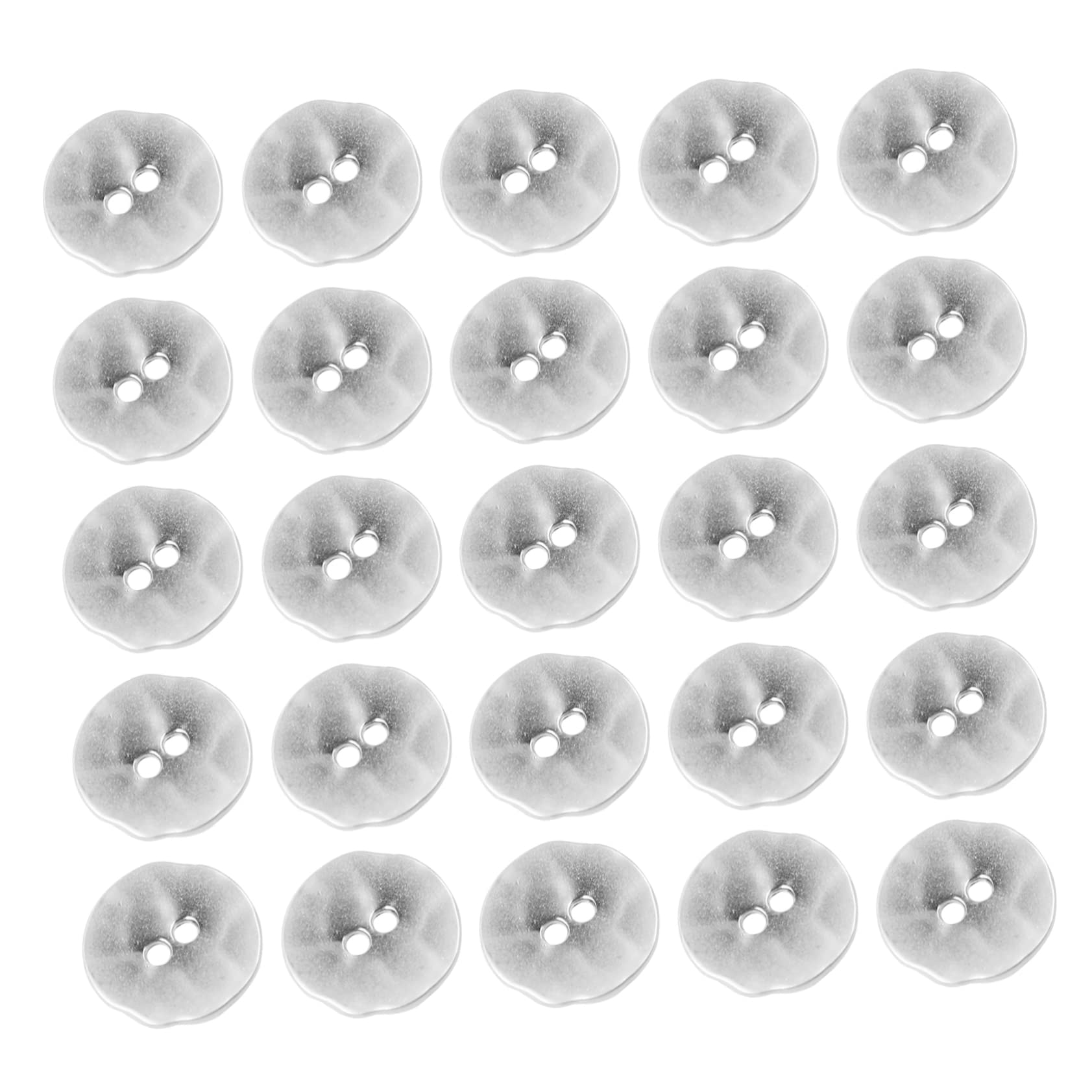 Boutons ronds à coudre et remplacement Gadpiparty en métal pour artisanat chapeaux lot de 50