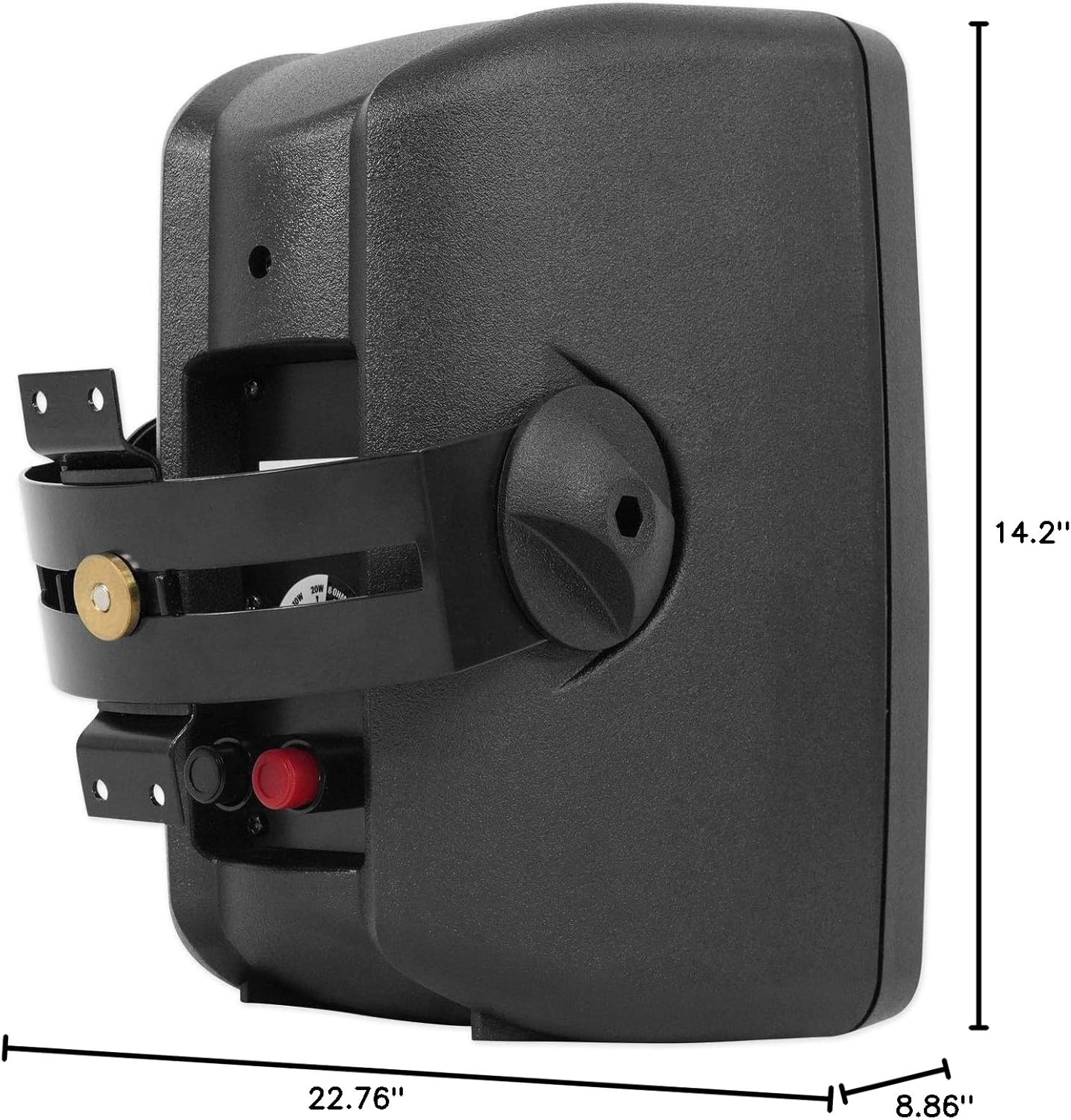 Rockville WET-7020B Pair 5.25" 70V Commercial Wall Speakers, IP55 Waterproof, 4-Way Swivel Bracket, 40W RMS, for Restaurants and Patios - Image 11