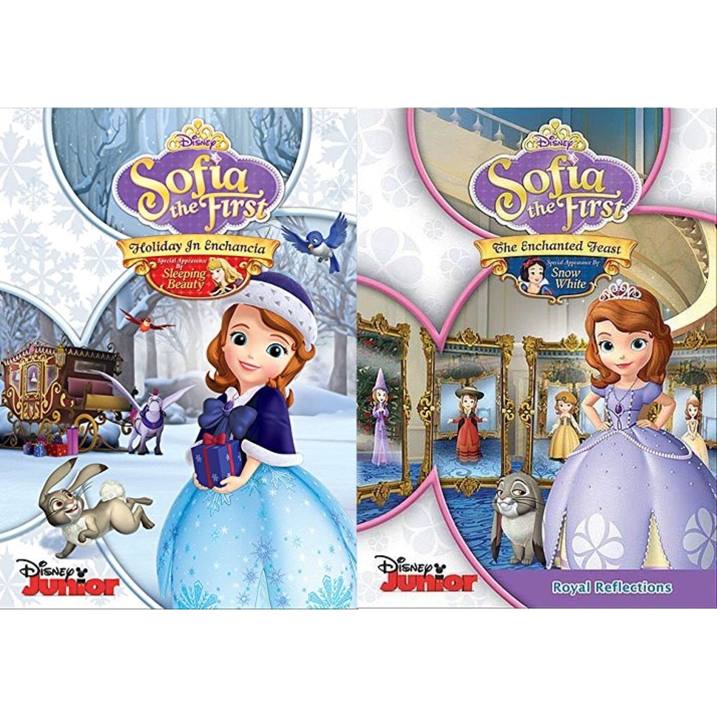 Sofia The First 2 Movies (3.76 Hours 2 DVDs): Holiday in Enchancia / The Enchanted Feast - Ariel Winter, Sara Ramirez, Wayne Brady, Tim Gunn, Jim Cummings, Katherin Von Till, Darcy Rose Byrnes