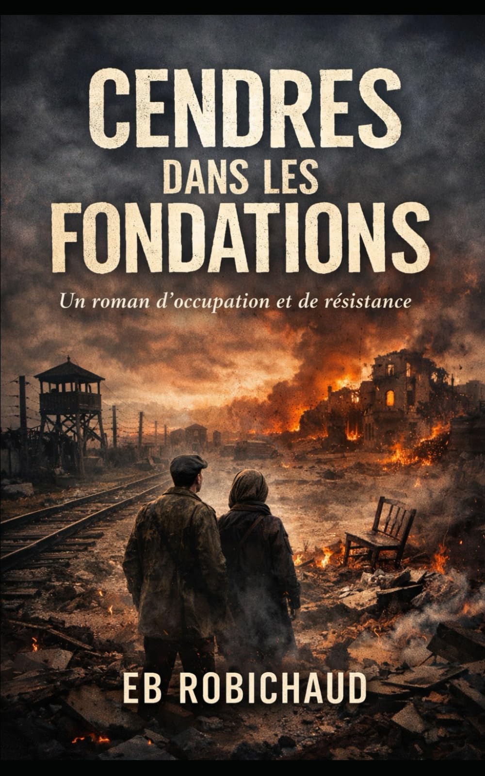 CENDRES DANS LES FONDATIONS: Un roman d’occupation et de résistance