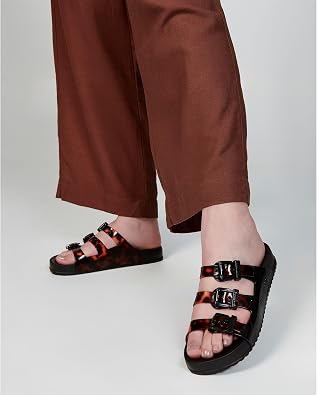 Melissa Cozy Stripes Slides for Women