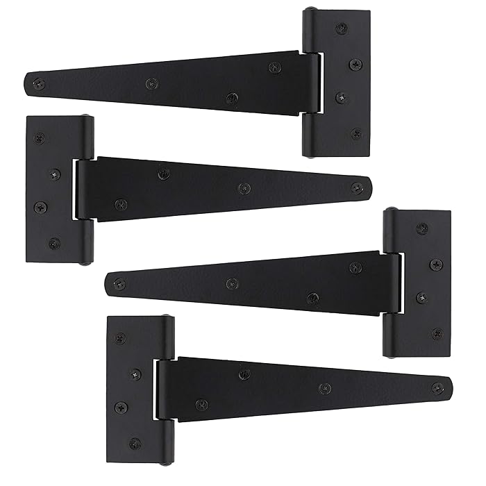 Buy Rural365 Triangle Door Hinge 4 Pk Heavy Duty 8 Inch TStrap