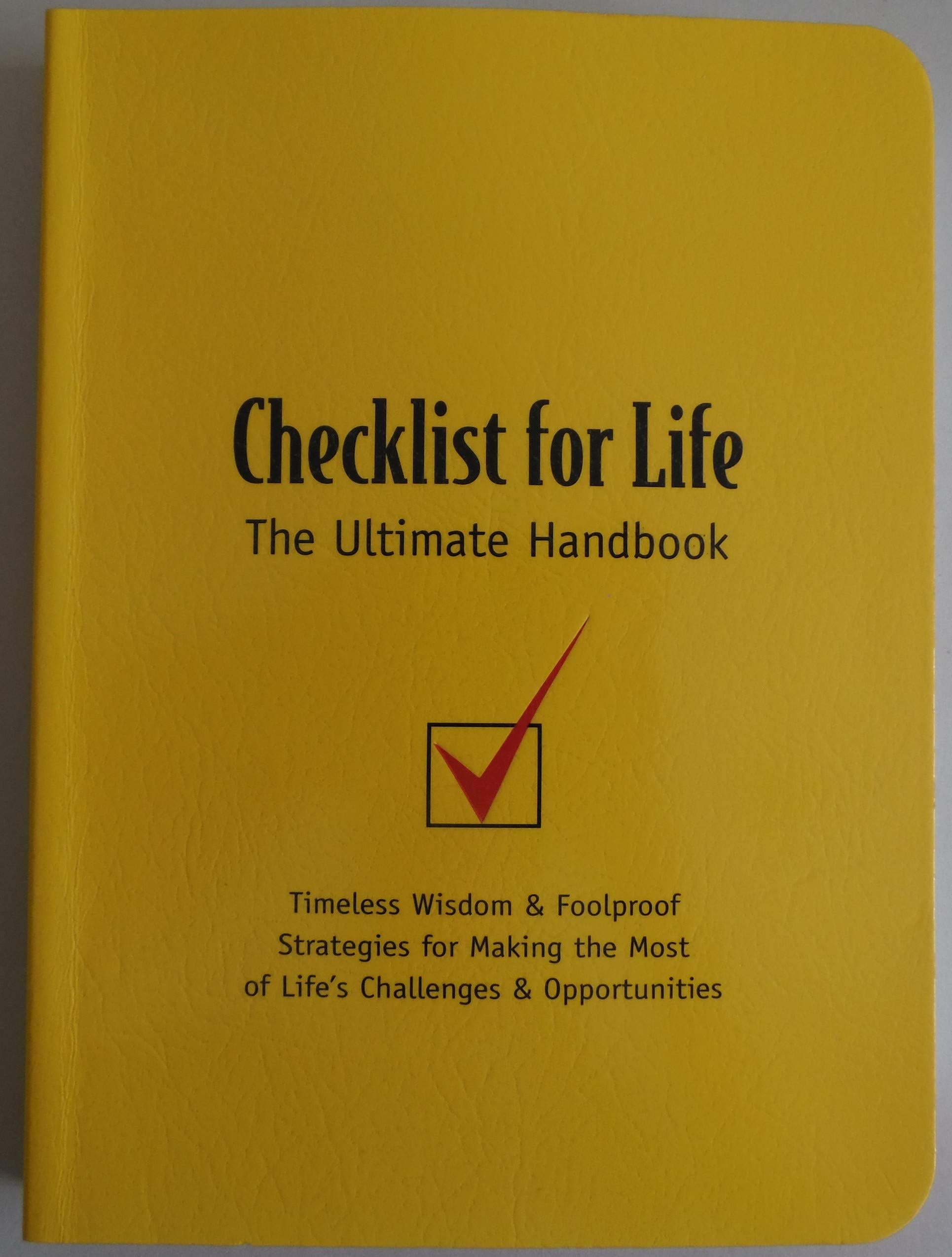 Buy Checklist for Life — BookShops.in