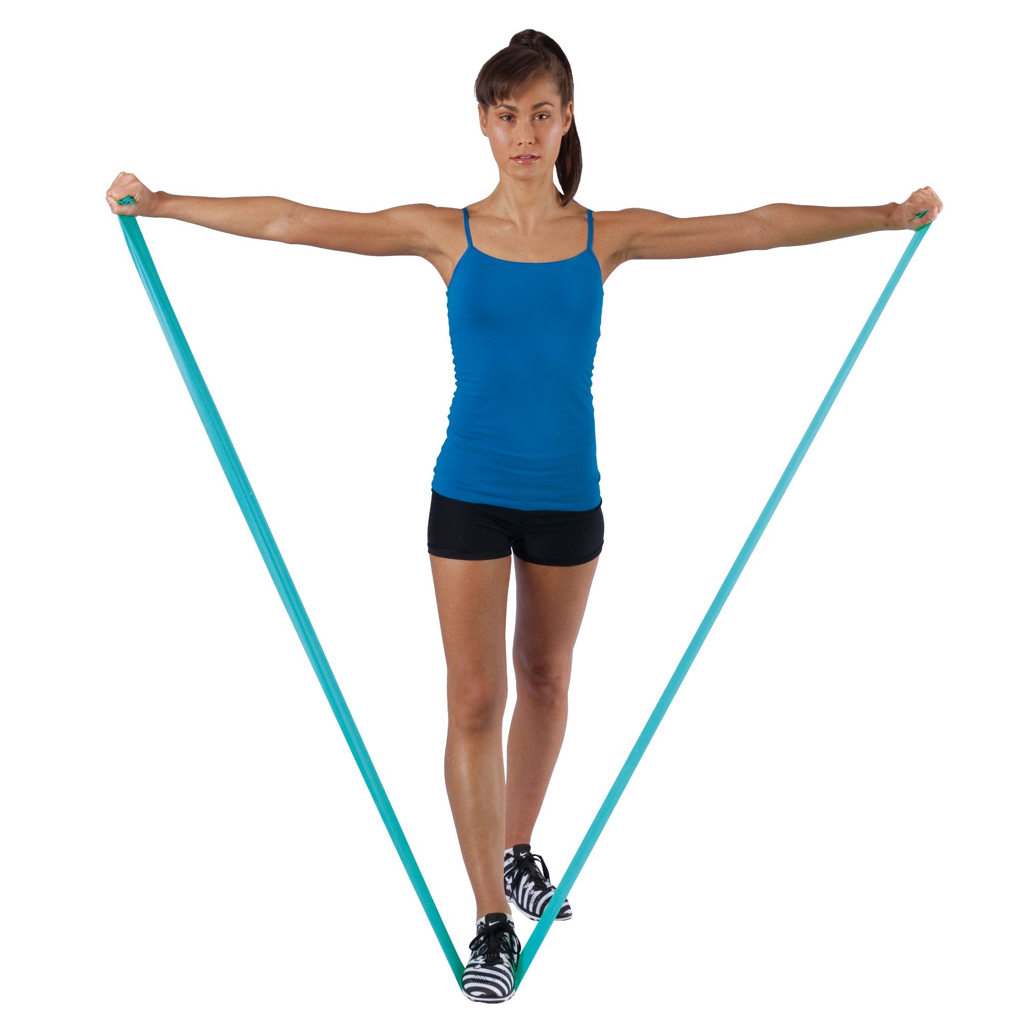 Spirit LatexFREE - Fascia Piatta per Ginnastica, Senza Lattice, 22,8 m su Rotolo, 9-13,5 kg