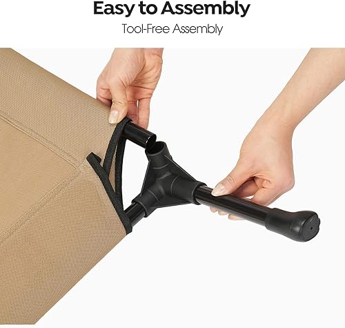 Miniatura 4 de Veehoo CWC2439A - Cama elevada refrescante para perros, cama elevada duradera para mascotas con malla sándwich lavable y transpirable, pies