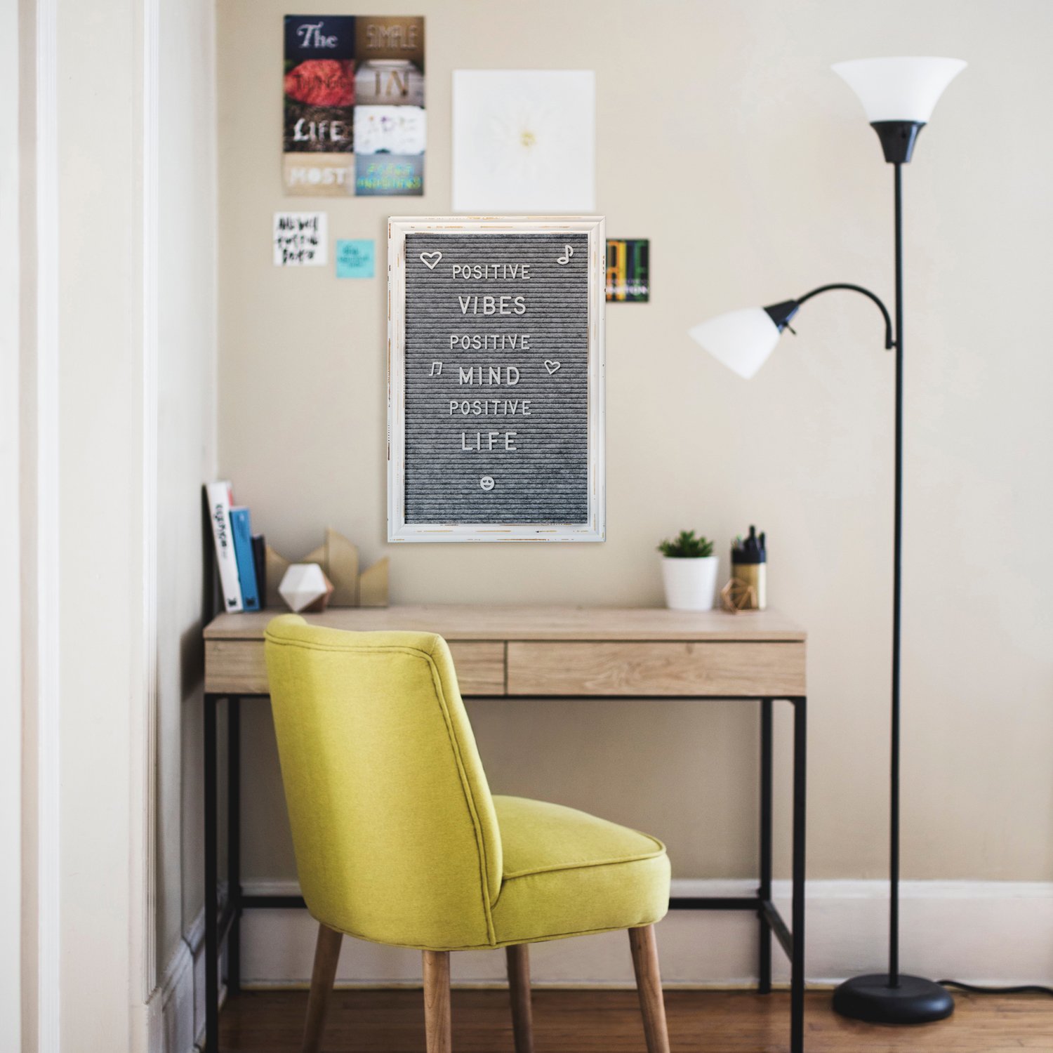 Felt Letter Board 12x16 Message Board, First day of School Board, Felt