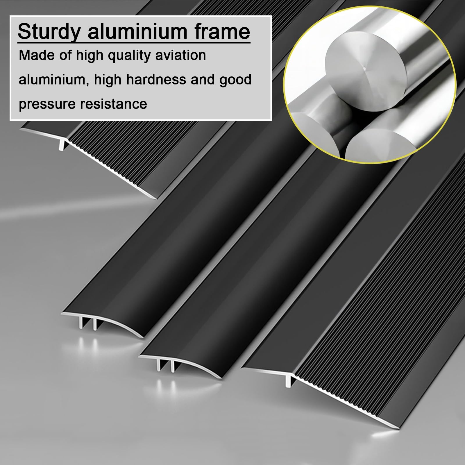 KADEUX PVC Striscia Di Transizione Per Pavimenti, Striscia Di Soglia
