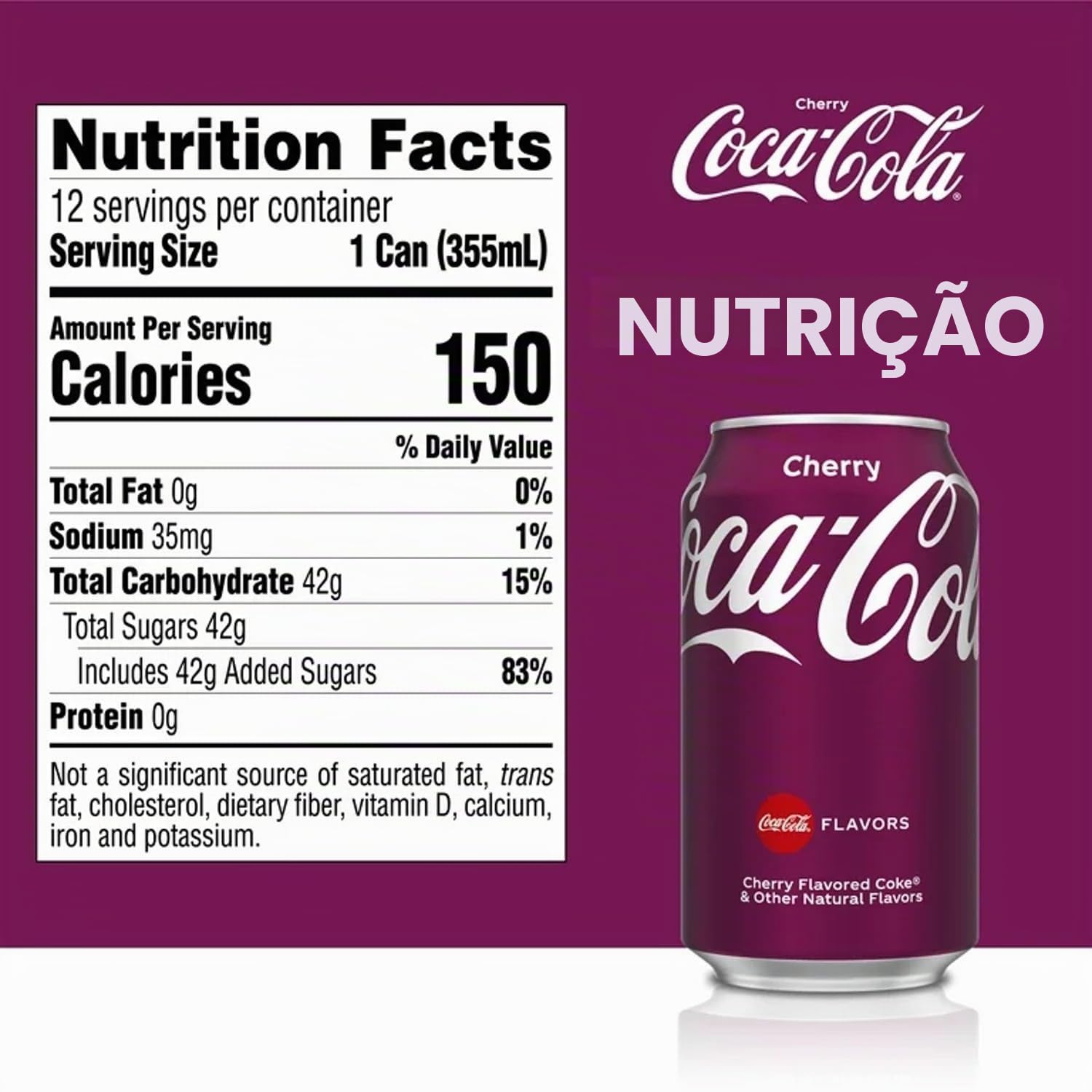 coco_cherryページ Refrigerante Importado COCA COLA Flavours Cherry 355ml : Amazon
