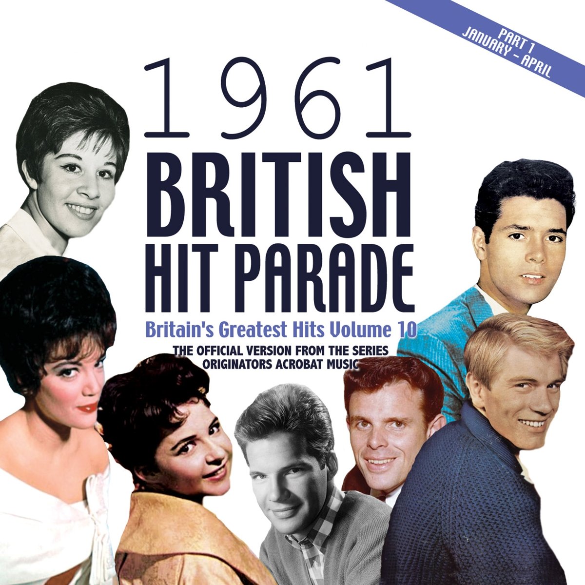 Various Artists 1961 British Hit Parade - Vol. 10-1 CD New 824046703721