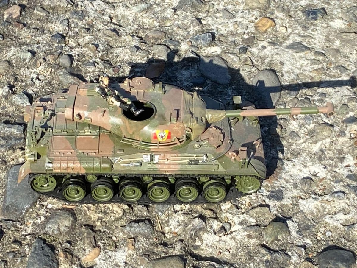 Amazon.co.jp: 陸上自衛隊 61式戦車 プラモデル 完成品 ジオラマ 