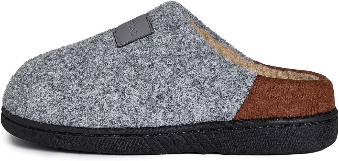 Lucky Brand Boys Micro Suede Sherpa Clog Slippers Warm Plush Lined Indoor Outdoor Slip On House Shoes Cozy Kids Winter Clogs - Image 2