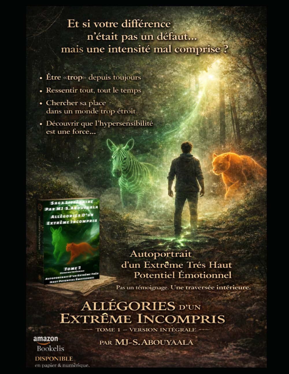 Allégories D’un Extrême Incompris (format A4): Autoportrait D’un Extrême Très Haut Potentiel Émotionnel