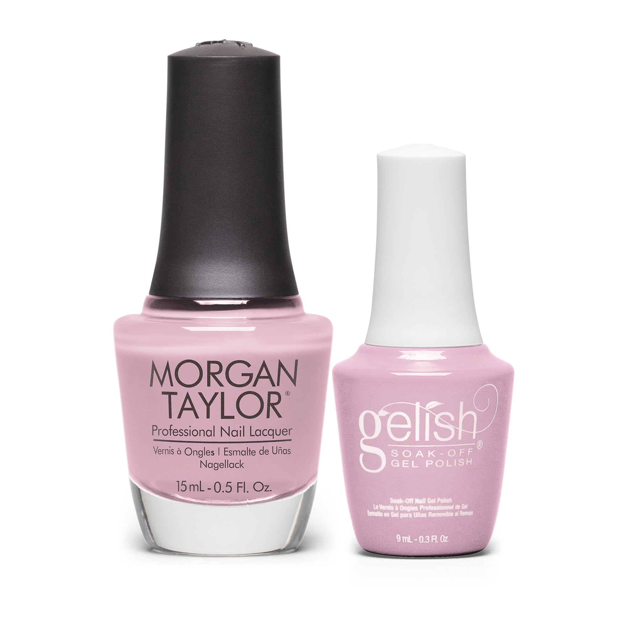 GelishMINI Summer Up In The Air Collection Duo - 9mL TPO-Free Gel & 15mL Lacquer. Long-Lasting, High-Shine Nails, Easy Application, Chip-Resistant, Vibrant Color