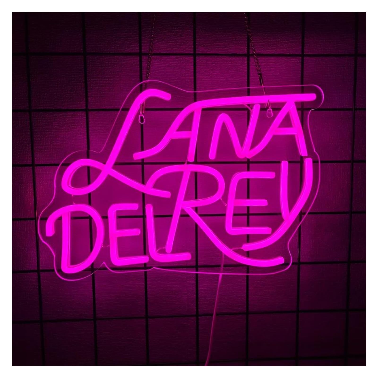 Lemst Women's One Color Signs Lamp Singer Neon Sign Are Used For Artistic Decoration Of Walls, Bars, Music Rooms And Recording Studios 25Cmх36cm
