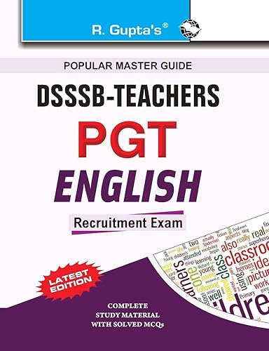 DSSSB: English (PGT) Teachers Recruitment Exam Guide