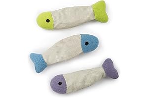 SmartyKat Flop n' Kitty Fish Catnip Cat Toys