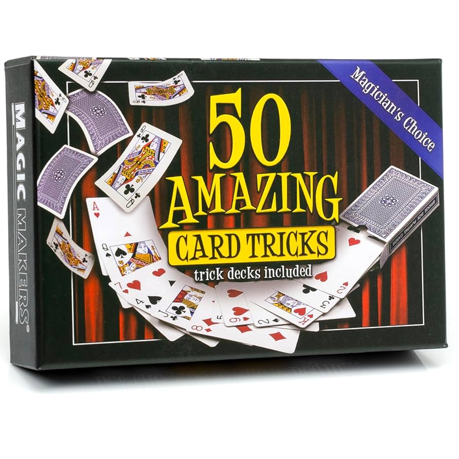 Amazon.co.jp: Magic Makers 50 Amazing Card Trick Kit for All