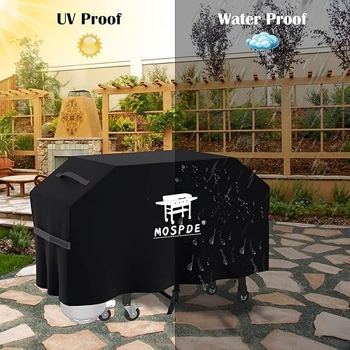 Miniatura 3 de Cubierta de plancha para parrilla Blackstone de 36 pulgadas con parte superior plana 1554 1825 1984, resistente al agua, cubierta de parrilla de 36