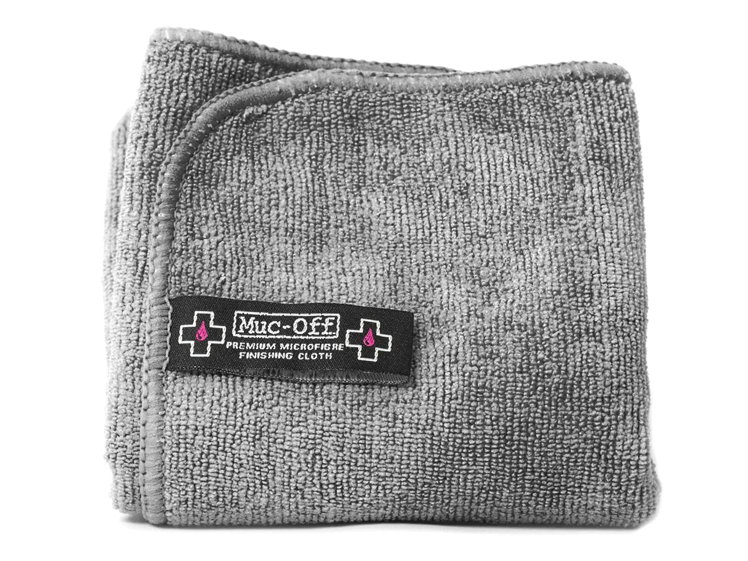 Muc Off Paño de limpieza de microfibra para hombre, talla única, color gris