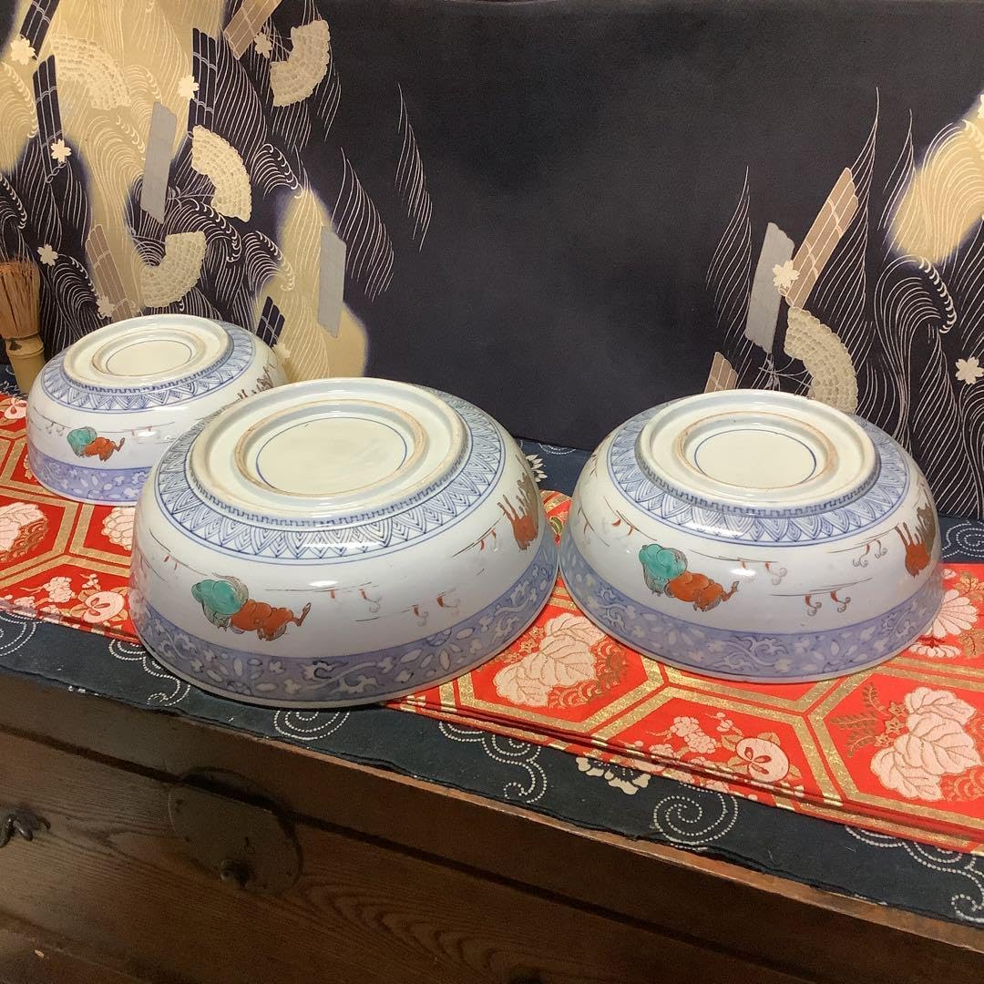 向付 2客 角鉢 染付 名家 蔵出し 初荷 極美品 風景 鳥 その2 向付 2客 角鉢 染付 名家 蔵出し 初荷 風景 鳥 鉢・皿・向付