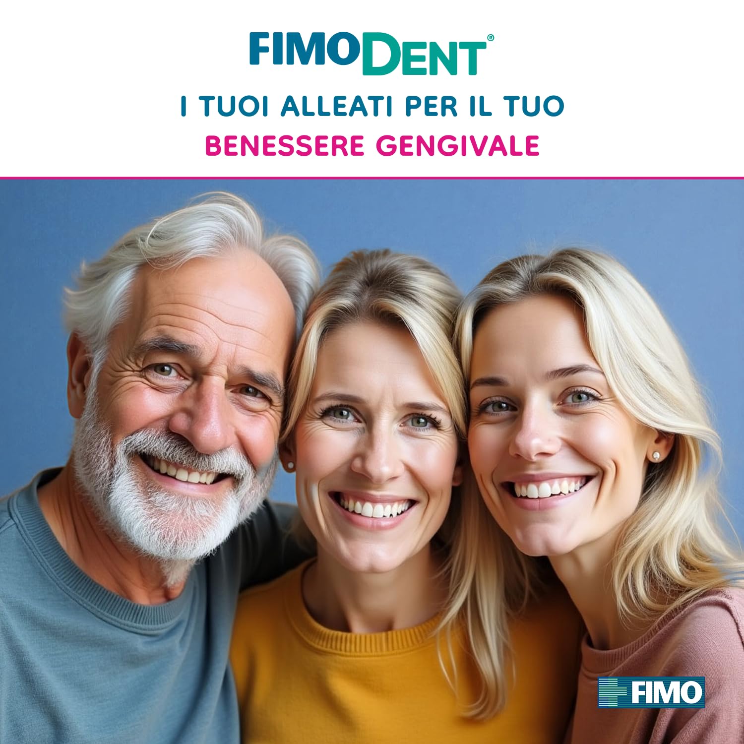 Fimodent Collutorio - Clorexidina 0.20% con SPDD (Sistema Protezione Discromie Dentali) e gradevole gusto menta - Trattamento antiplacca e antibatterico intensivo - 200ml