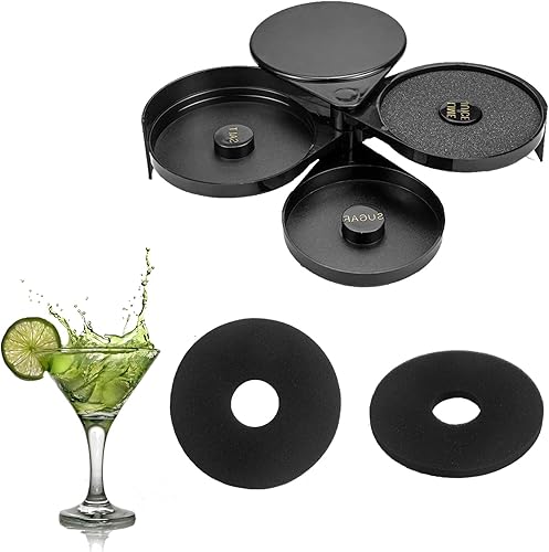 Miniatura 8 de 15 Pcs bar Rimmer Sponges Bartender Tool Replacement for Glass,cocktails,Margarita Salter,Salt Trays