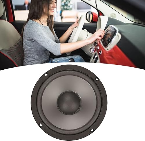 Miniatura 4 de ASHATA Subwoofer para automóvil de 600 vatios, altavoces de coche de 6 pulgadas, altavoz de subwoofer para automóvil de 4 ohmios, altavoces