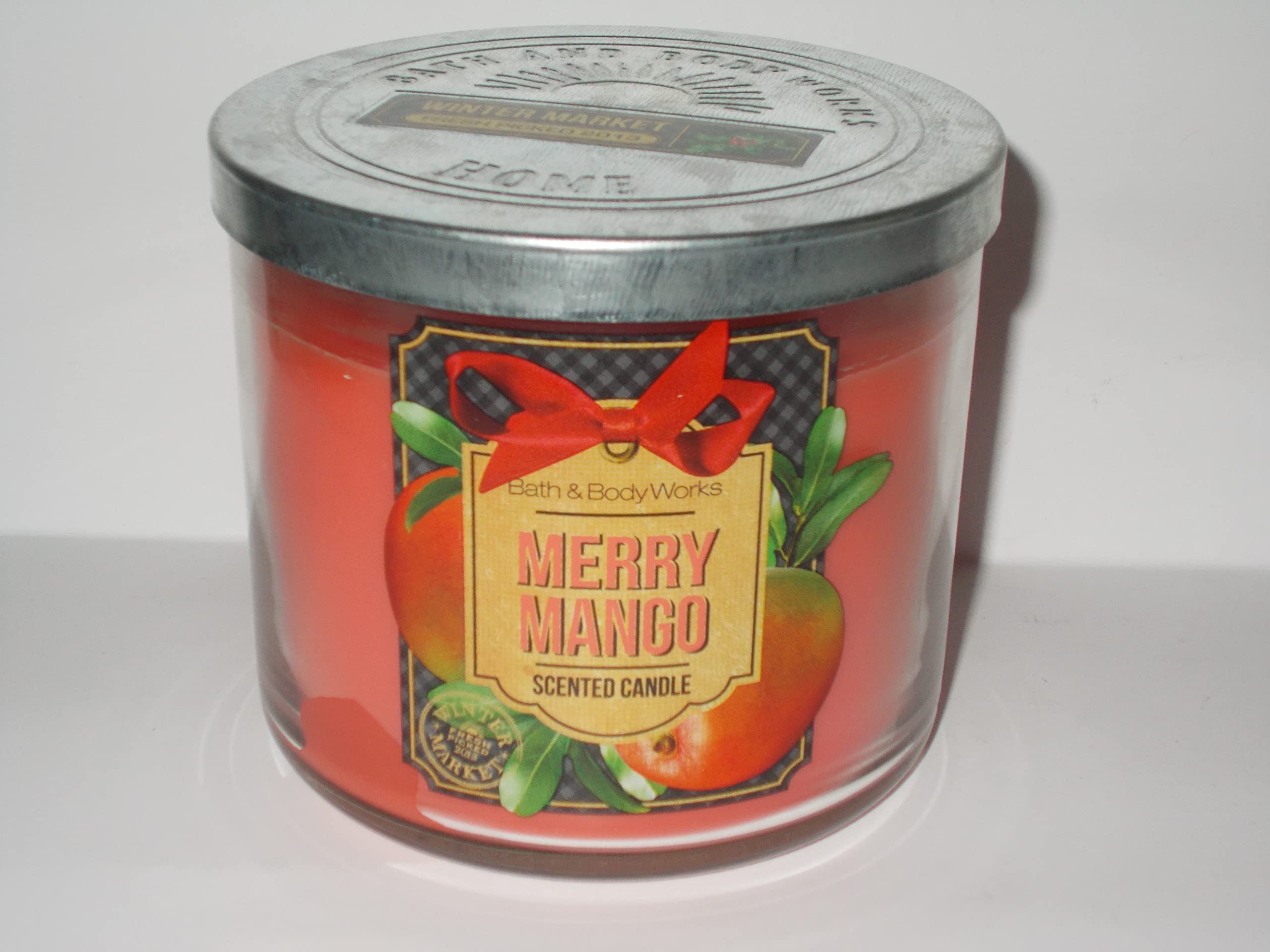 Bath & Body Works Merry Mango 3-Wick Scented Candle