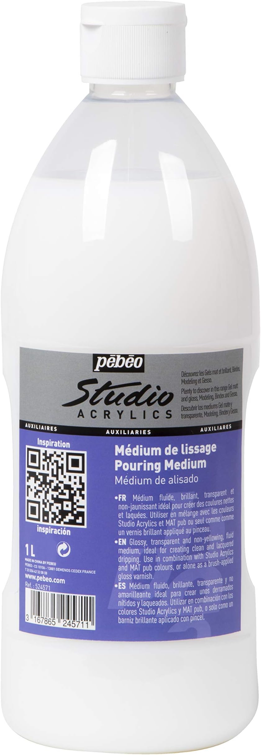 PEBEO INC PEBEO POURING MEDIUM 1LITER, 1 L, 0, 524571