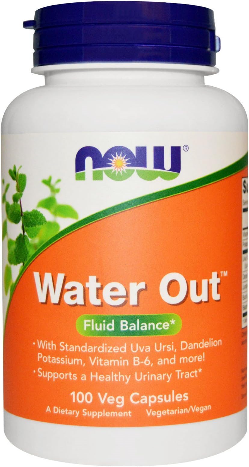 Now Foods, (2 Pack) Water Out, Fluid Balance, 100 Veggie Caps