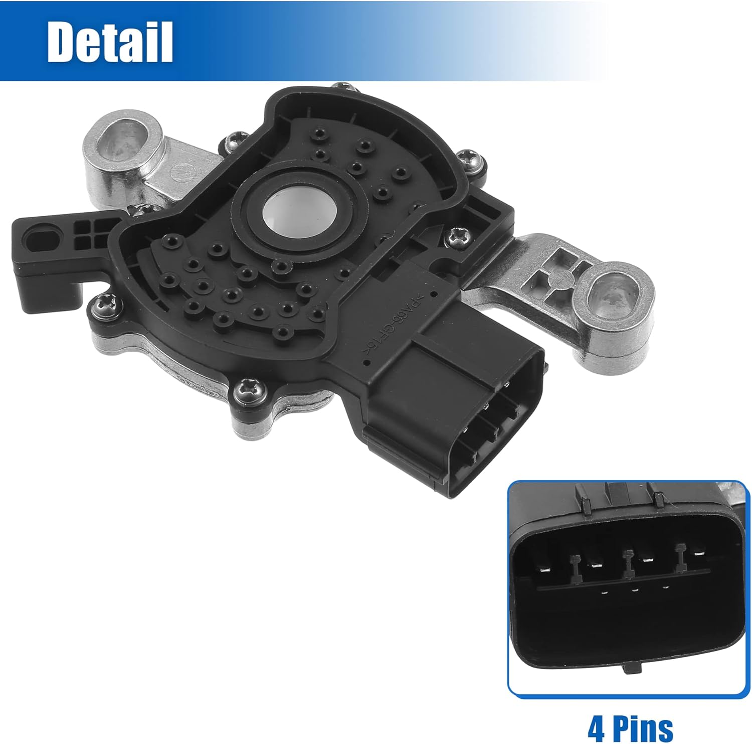 X AUTOHAUX Inhibitor Neutral Safety Switch Automatic Transmission Gear Position Sensor 42700-26500 for Hyundai Accent Limited SE SEL 1.6L L4 - Gas 2018-2019