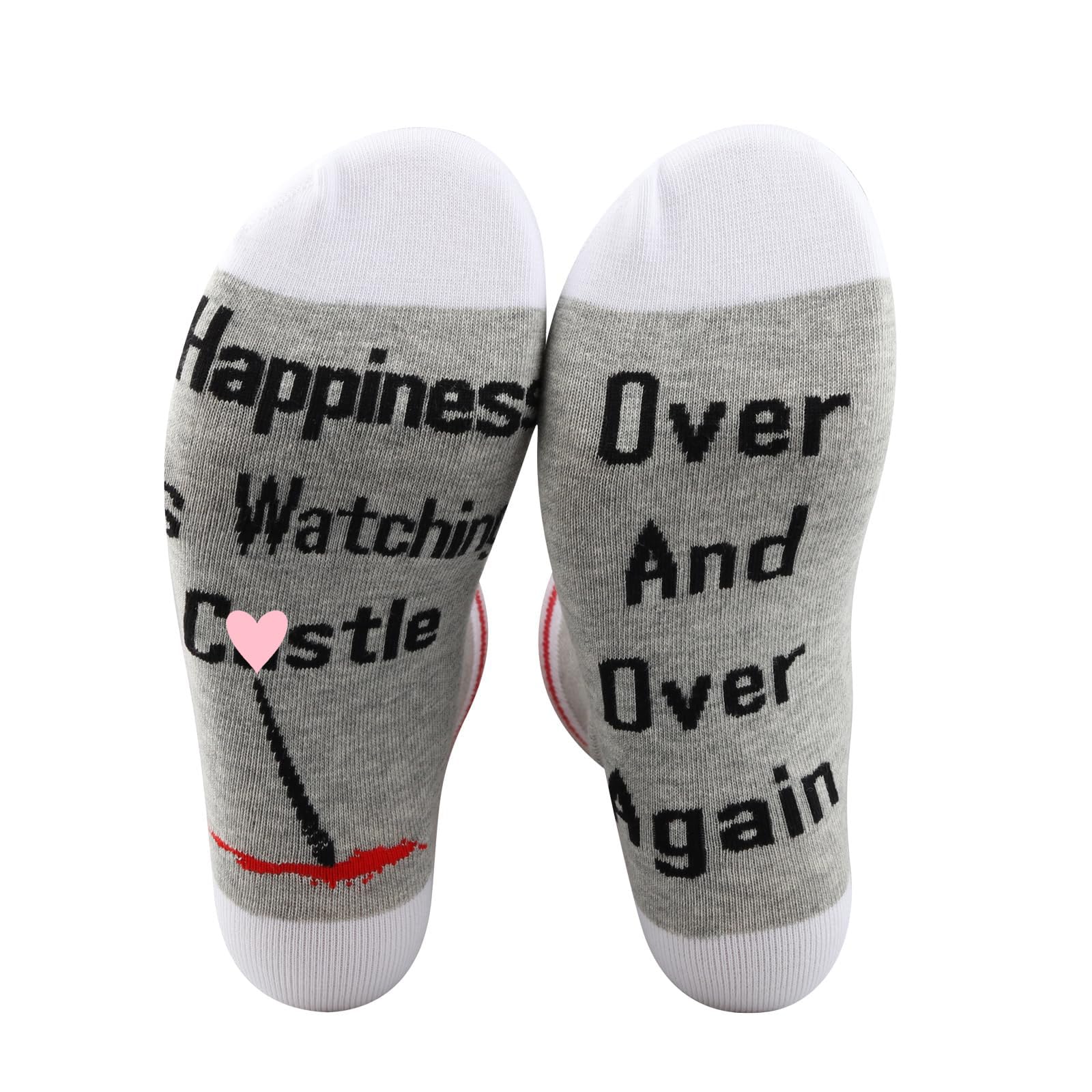 PXTIDY Tv Show Merchandise Gift 2 Pairs Comedy Tv Series Novelty Socks Gift For Show Fans